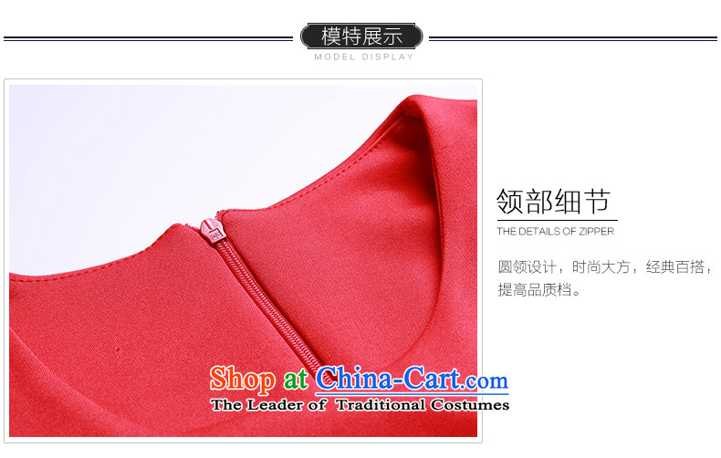 Luo Shani flower code women fall inside thick sister new products to increase long-sleeved thick mm video decode thin dresses 13244 Red 4XL Photo, prices, brand platters! The elections are supplied in the national character of distribution, so action, buy now enjoy more preferential! As soon as possible.