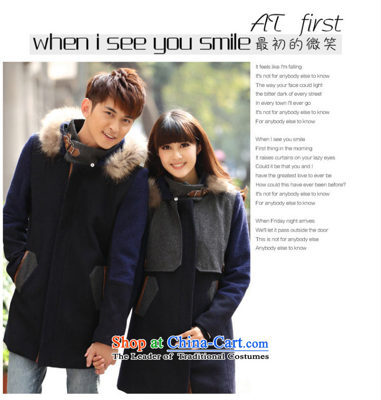 Yet couples with Eun winter coats girl in gross? Long 2015 new gross jacket female Korean? a wool coat COAT 3175 in khaki male L/175 picture, prices, brand platters! The elections are supplied in the national character of distribution, so action, buy now enjoy more preferential! As soon as possible.
