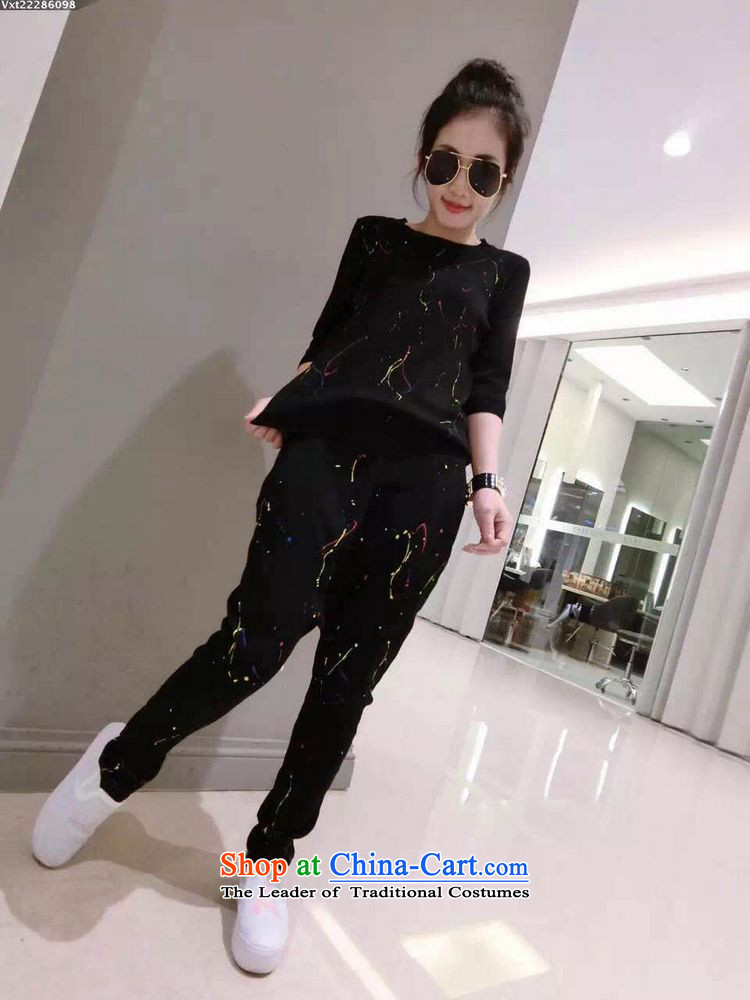 The sum of  autumn 2015 Women's clothes Kit Harun trousers immersed 200 catties two kits can be wearing a black mm thick XXL picture, prices, brand platters! The elections are supplied in the national character of distribution, so action, buy now enjoy more preferential! As soon as possible.