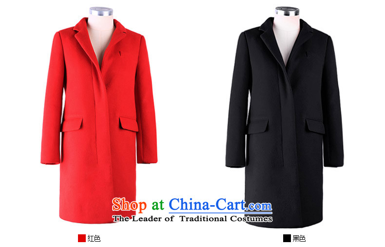 Zk gross? autumn and winter coats women 2015 replacing the new Western-style suit for pure color jacket in gross so long a wool coat RED M picture, prices, brand platters! The elections are supplied in the national character of distribution, so action, buy now enjoy more preferential! As soon as possible.