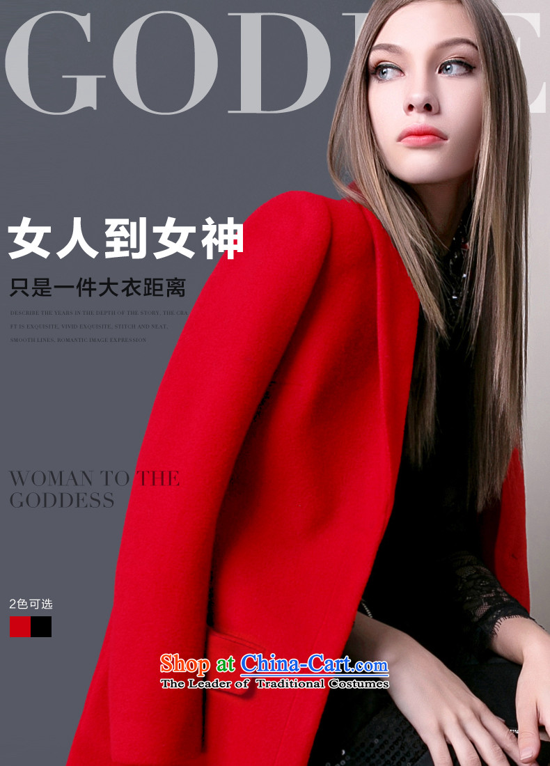 Zk gross? autumn and winter coats women 2015 replacing the new Western-style suit for pure color jacket in gross so long a wool coat RED M picture, prices, brand platters! The elections are supplied in the national character of distribution, so action, buy now enjoy more preferential! As soon as possible.