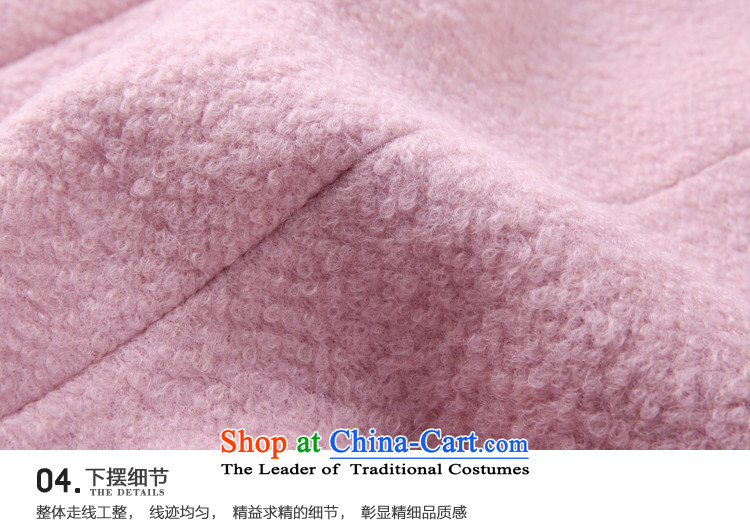 Ainuoer.my2015 winter clothing new gross in Europe and the jacket? Long solid color cap Sau San woolen coat pink S picture, prices, brand platters! The elections are supplied in the national character of distribution, so action, buy now enjoy more preferential! As soon as possible.