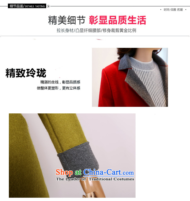 In accordance with the CEN 2015 bathing in the autumn and winter New Women Korean fashion knocked color Sau San commuter large wild suits for gross J223# jacket? red XXL picture, prices, brand platters! The elections are supplied in the national character of distribution, so action, buy now enjoy more preferential! As soon as possible.