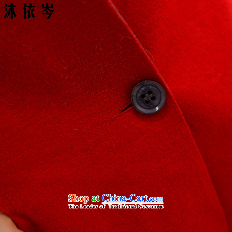 In accordance with the CEN 2015 bathing in the autumn and winter New Women Korean fashion knocked color Sau San commuter large wild suits for gross J223# jacket red XXL,? According to Van Aartsen (MYC MU) , , , shopping on the Internet