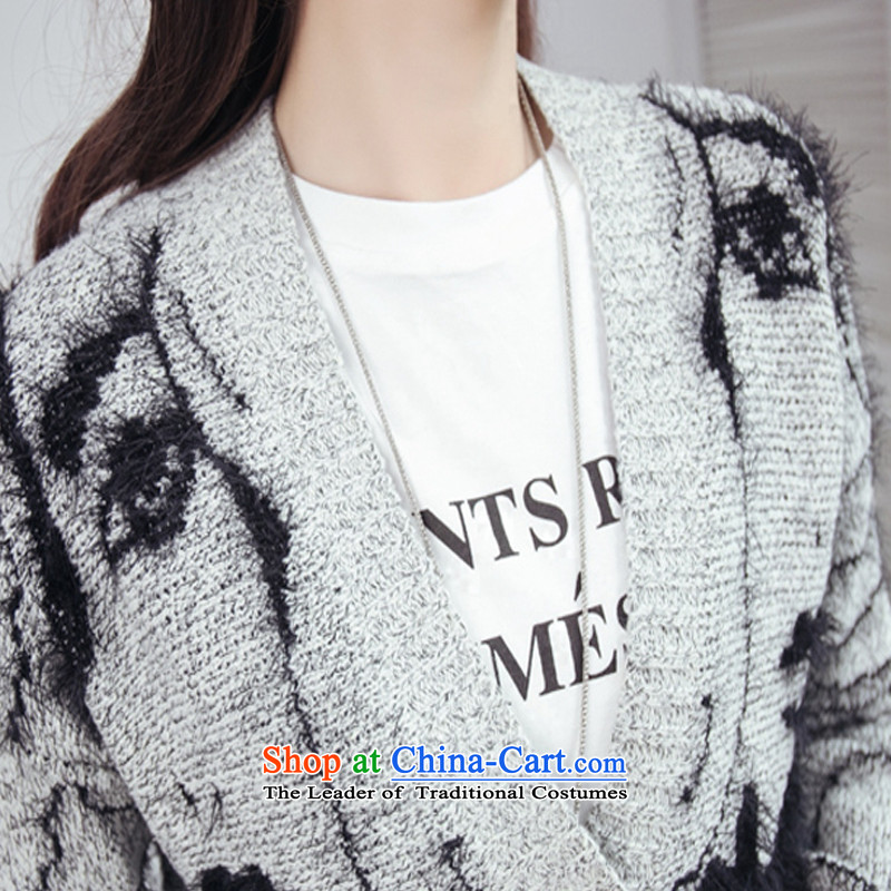 The first declared 2015 as the large Knitted Shirt women fall thick MM in new long knitting cardigan jacket light gray D8167 2XL around 922.747 paras. 135-145, purple long declared shopping on the Internet has been pressed.