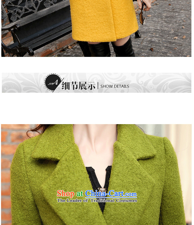 In accordance with the sovereign will optimize gross jacket female autumn and winter, 2015 autumn and winter jackets won the women's version of Sau San video thin hair? green L1085 female coats picture, prices, brand platters! The elections are supplied in the national character of distribution, so action, buy now enjoy more preferential! As soon as possible.