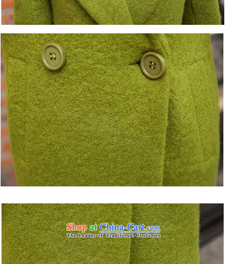 In accordance with the sovereign will optimize gross jacket female autumn and winter, 2015 autumn and winter jackets won the women's version of Sau San video thin hair? green L1085 female coats picture, prices, brand platters! The elections are supplied in the national character of distribution, so action, buy now enjoy more preferential! As soon as possible.