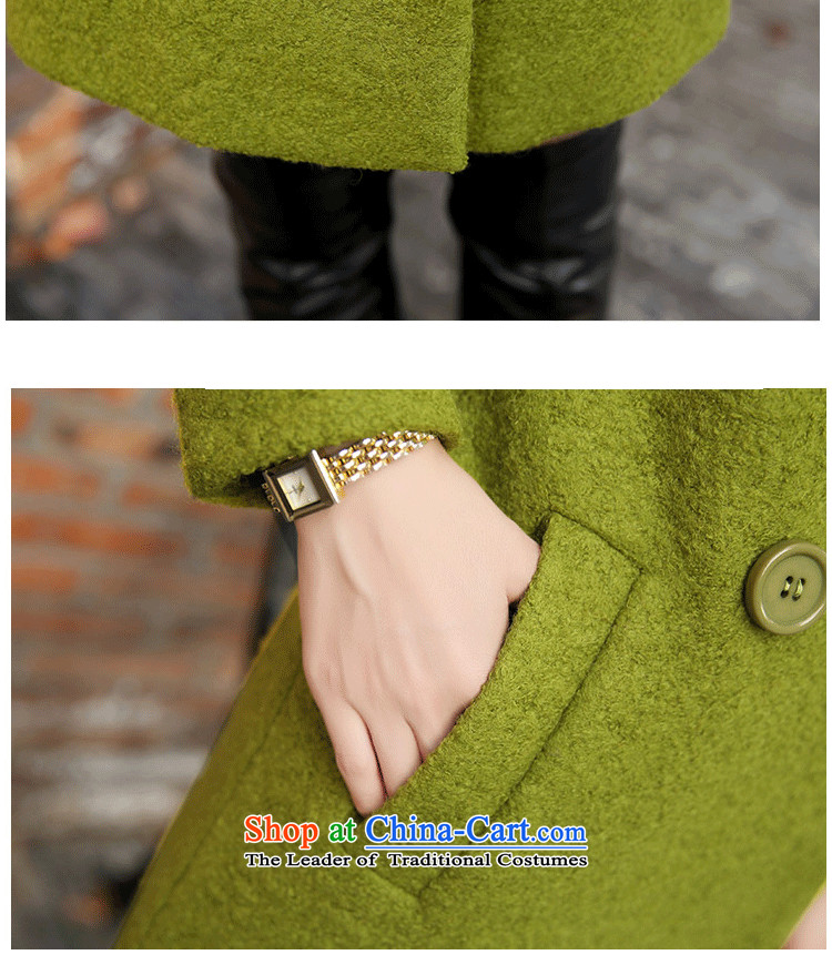 In accordance with the sovereign will optimize gross jacket female autumn and winter, 2015 autumn and winter jackets won the women's version of Sau San video thin hair? green L1085 female coats picture, prices, brand platters! The elections are supplied in the national character of distribution, so action, buy now enjoy more preferential! As soon as possible.