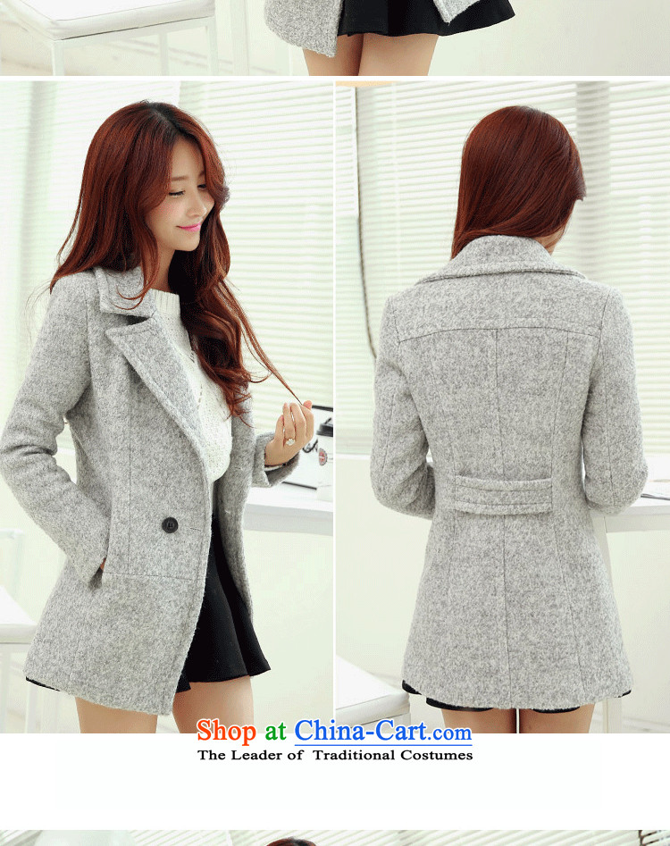 In accordance with the sovereign will optimize gross female autumn and winter coats of autumn 2015 for women Korean female coats of Sau San Mao? 1018 m Gray M picture, prices, brand platters! The elections are supplied in the national character of distribution, so action, buy now enjoy more preferential! As soon as possible.