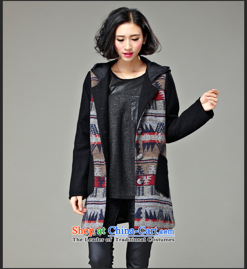 Hee-M to increase the number of female jackets for winter 2015 new product expertise MM thick, Hin thin sister) Long Stylish retro autumn and winter coats, wool map color 2XL pictures?, prices, brand platters! The elections are supplied in the national character of distribution, so action, buy now enjoy more preferential! As soon as possible.
