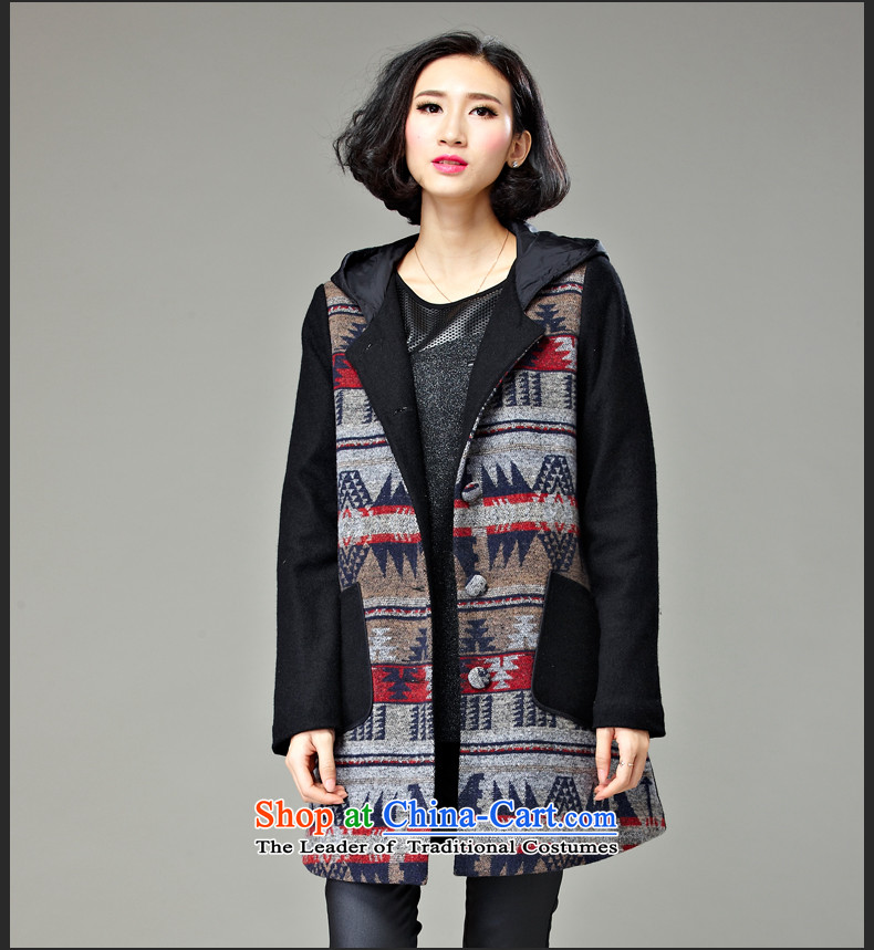 Hee-M to increase the number of female jackets for winter 2015 new product expertise MM thick, Hin thin sister) Long Stylish retro autumn and winter coats, wool map color 2XL pictures?, prices, brand platters! The elections are supplied in the national character of distribution, so action, buy now enjoy more preferential! As soon as possible.