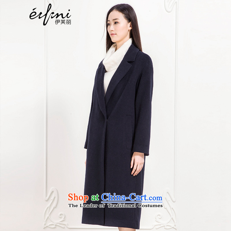 (pre-sale @-, Evelyn Lai 2015 winter clothing new lapel long hair? female autumn and winter coats wool coat female 6581017502? Gray Pink PUERTORRICANS soot pre-sale @ 7 December of the remaining spot) (eifini Boothroyd) , , , shopping on the Internet