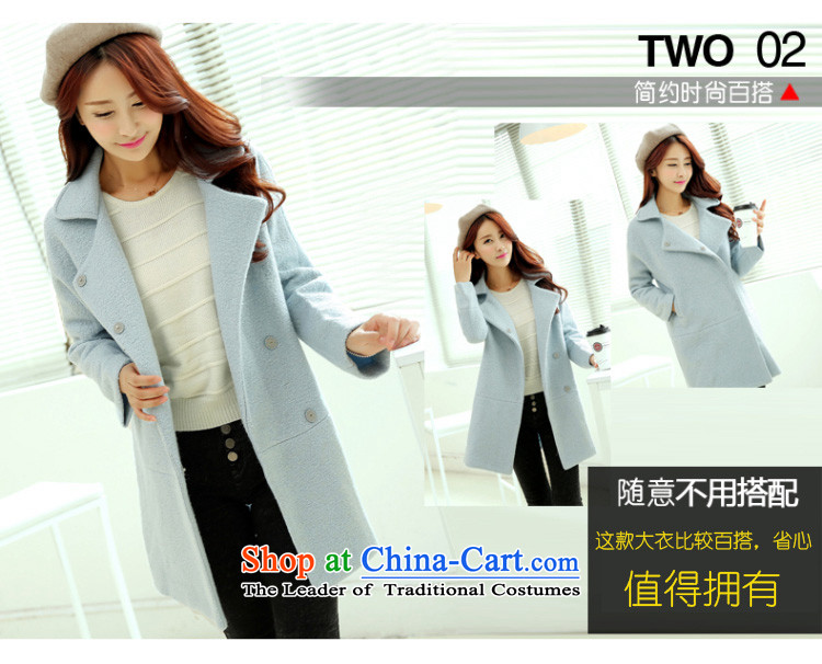 The beautiful, 2015 Fall/Winter Collections new coats of ladies hair? Korean wild? 1019 meters female white jacket XS- WEAR M people choose Picture, prices, brand platters! The elections are supplied in the national character of distribution, so action, buy now enjoy more preferential! As soon as possible.