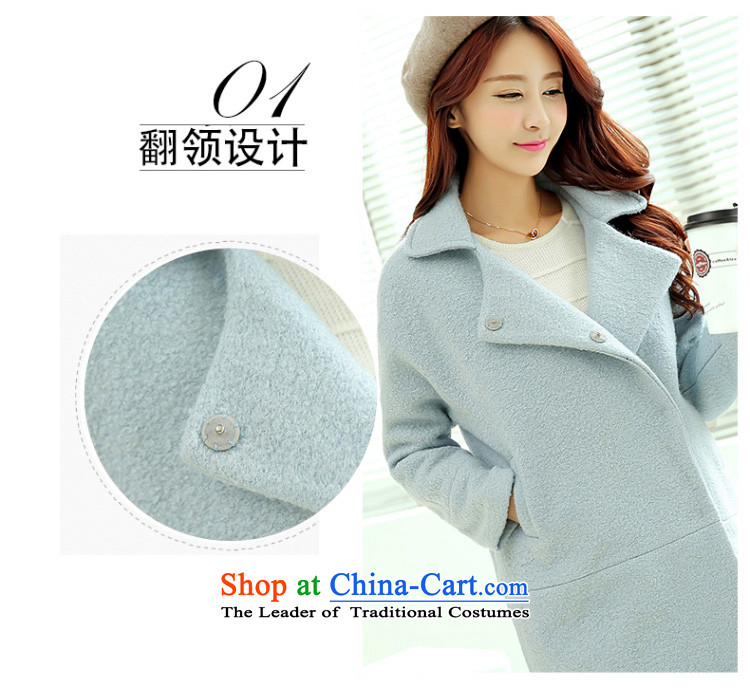 The beautiful, 2015 Fall/Winter Collections new coats of ladies hair? Korean wild? 1019 meters female white jacket XS- WEAR M people choose Picture, prices, brand platters! The elections are supplied in the national character of distribution, so action, buy now enjoy more preferential! As soon as possible.