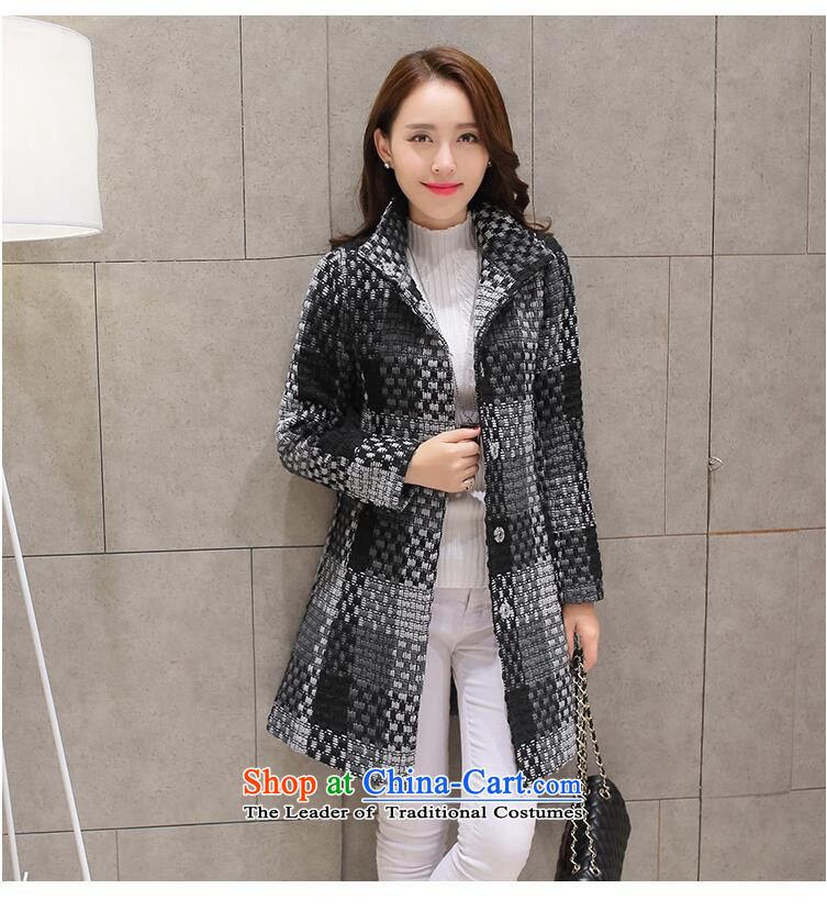 Overnight snow fall and winter 2015 Addis Ababa new Korean female thickened gross? coats in large long thin wool is video Sau San coats female jacket navy blue patterned (7) M pictures, cuff price, brand platters! The elections are supplied in the national character of distribution, so action, buy now enjoy more preferential! As soon as possible.