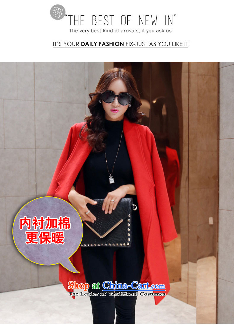 La4 of the Korean version of winter coats the unit so gross thick warm? coats of Sau San 711A RED   M picture, prices, brand platters! The elections are supplied in the national character of distribution, so action, buy now enjoy more preferential! As soon as possible.