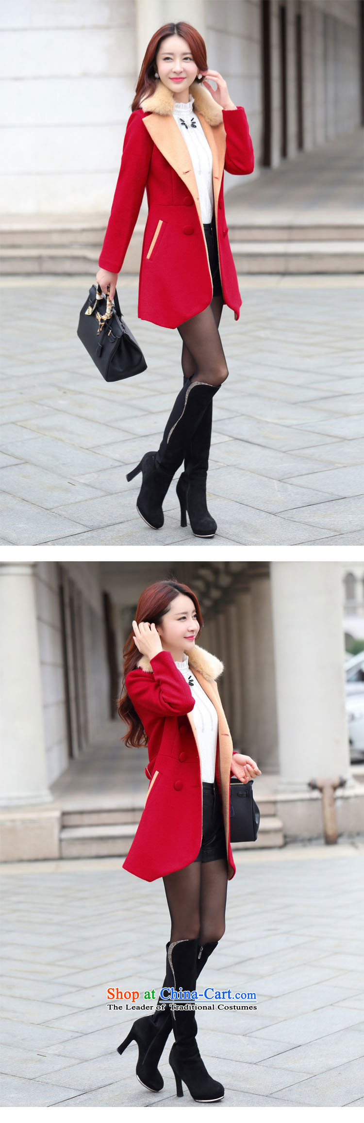 Palau, non-jacket in long?) women's cashmere cloak a wool coat women 2015 new Korean windbreaker mother autumn red XL Photo, prices, brand platters! The elections are supplied in the national character of distribution, so action, buy now enjoy more preferential! As soon as possible.