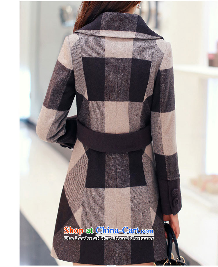 According to Xu Jialu Overgrown Tomb better 2015 Women's winter clothing Korean stylish large segments of the Sau San coats coats coffee grid gross? XL Photo, prices, brand platters! The elections are supplied in the national character of distribution, so action, buy now enjoy more preferential! As soon as possible.