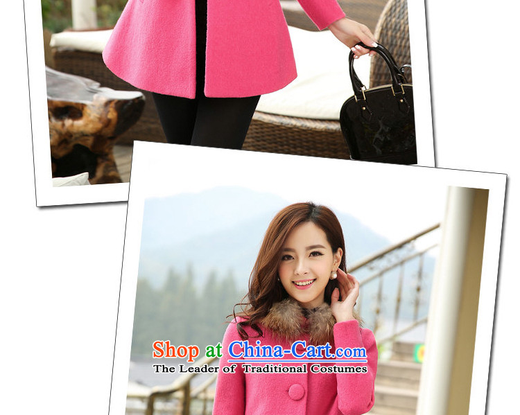 Miss Cyd HO, Connie 2015 autumn and winter coats of Sau San Mao? female jade M picture, prices, brand platters! The elections are supplied in the national character of distribution, so action, buy now enjoy more preferential! As soon as possible.