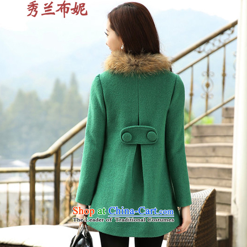 Miss Cyd HO, Connie 2015 autumn and winter coats of Sau San Mao? female jade M, Miss Cyd HO, Connie shopping on the Internet has been pressed.