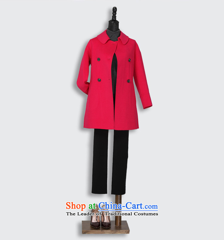 Estimated 2015 Autumn Load New Pei, temperament gentlewoman duplex woolen coat girl in long wool a wool coat jacket light blue M picture, prices, brand platters! The elections are supplied in the national character of distribution, so action, buy now enjoy more preferential! As soon as possible.