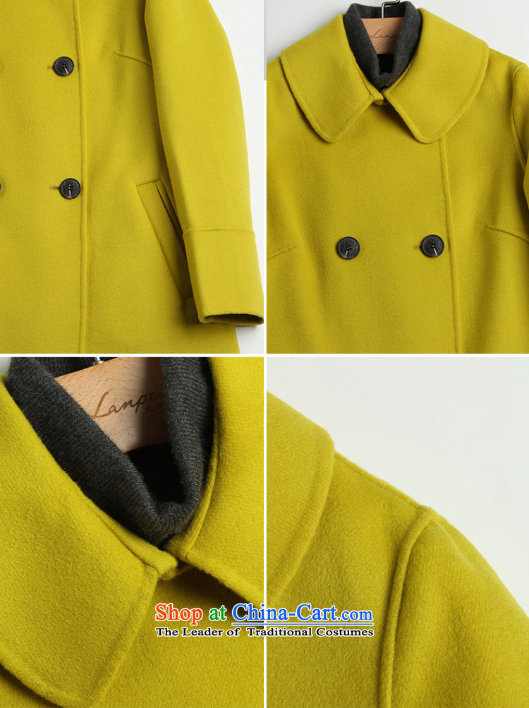 Estimated 2015 Autumn Load New Pei, temperament gentlewoman duplex woolen coat girl in long wool a wool coat jacket light blue M picture, prices, brand platters! The elections are supplied in the national character of distribution, so action, buy now enjoy more preferential! As soon as possible.