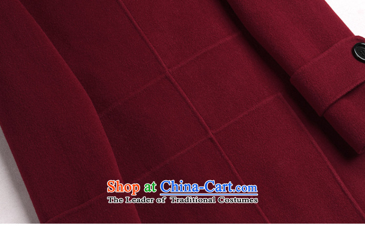 In the autumn of 2015, the new Pei manually Sau San-sided flannel a wool coat female long-wool? jacket cocoon BOURDEAUX S picture, prices, brand platters! The elections are supplied in the national character of distribution, so action, buy now enjoy more preferential! As soon as possible.