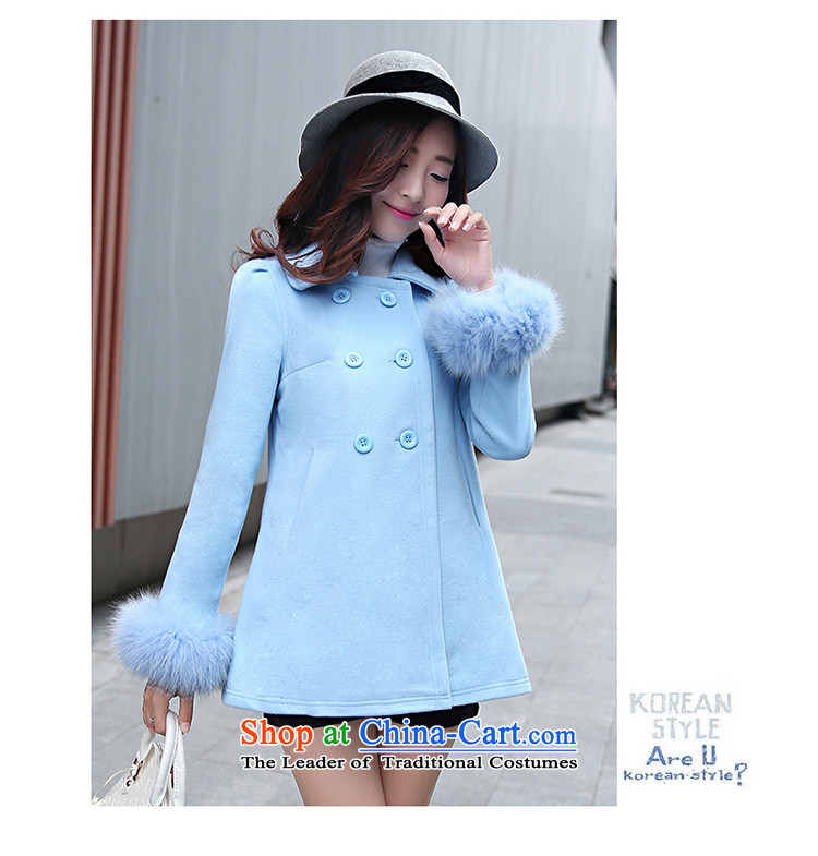 The Star Ni autumn and winter 2015 new gross female Korean jacket? Vogue Fox gross coats Maomao cuff Winter Female pink M picture, prices, brand platters! The elections are supplied in the national character of distribution, so action, buy now enjoy more preferential! As soon as possible.