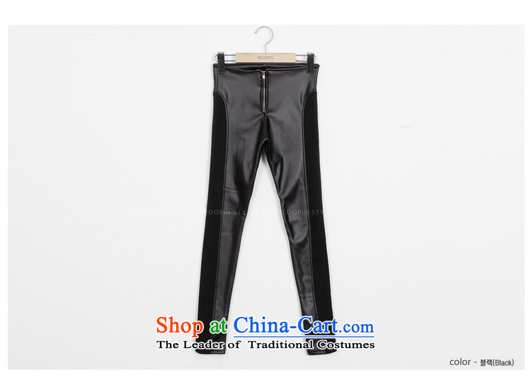 The new 2015 Autumn Zz&ff replace larger female mm200 thick catty to xl ultra-elastic stitching pu leather pants, forming the black trousers XXXXXL picture, prices, brand platters! The elections are supplied in the national character of distribution, so action, buy now enjoy more preferential! As soon as possible.