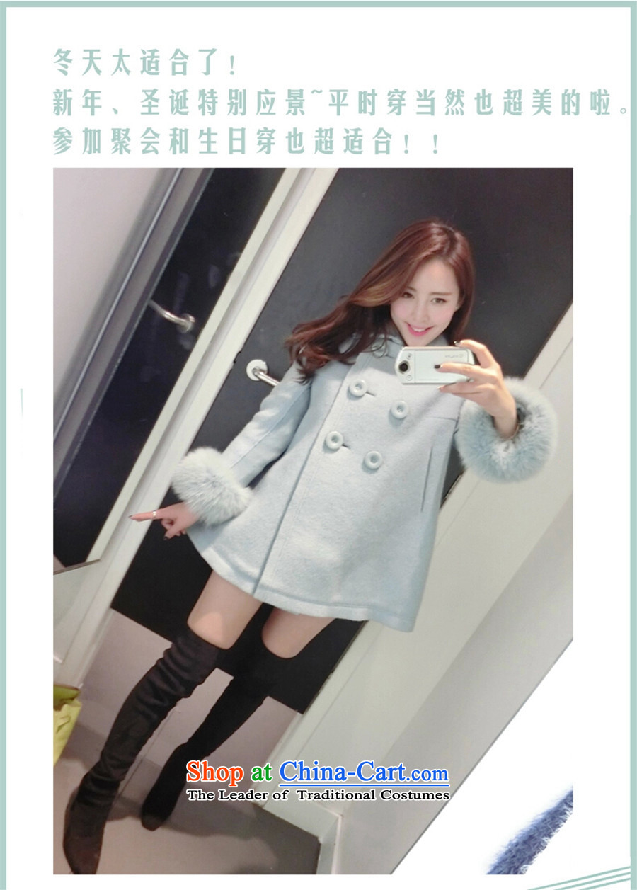 In accordance with the smell of the Sunrise House of autumn and winter 2015 Date of the new Korean students in sweet gross girls coat? long loose large cloak a jacket girls gross 2,005 PREPPY L picture, prices, brand platters! The elections are supplied in the national character of distribution, so action, buy now enjoy more preferential! As soon as possible.