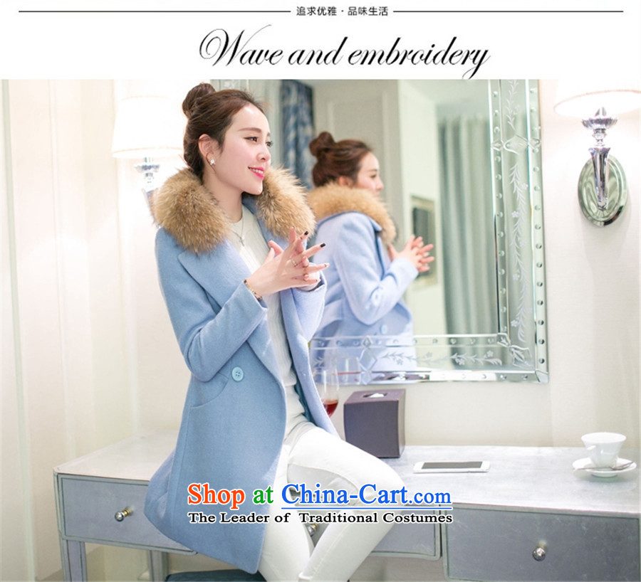 Temperature, Korean students in 2015 girls coats, wool? long hair.?? coats female loose coat large a women's autumn and winter green PREPPY M picture, prices, brand platters! The elections are supplied in the national character of distribution, so action, buy now enjoy more preferential! As soon as possible.