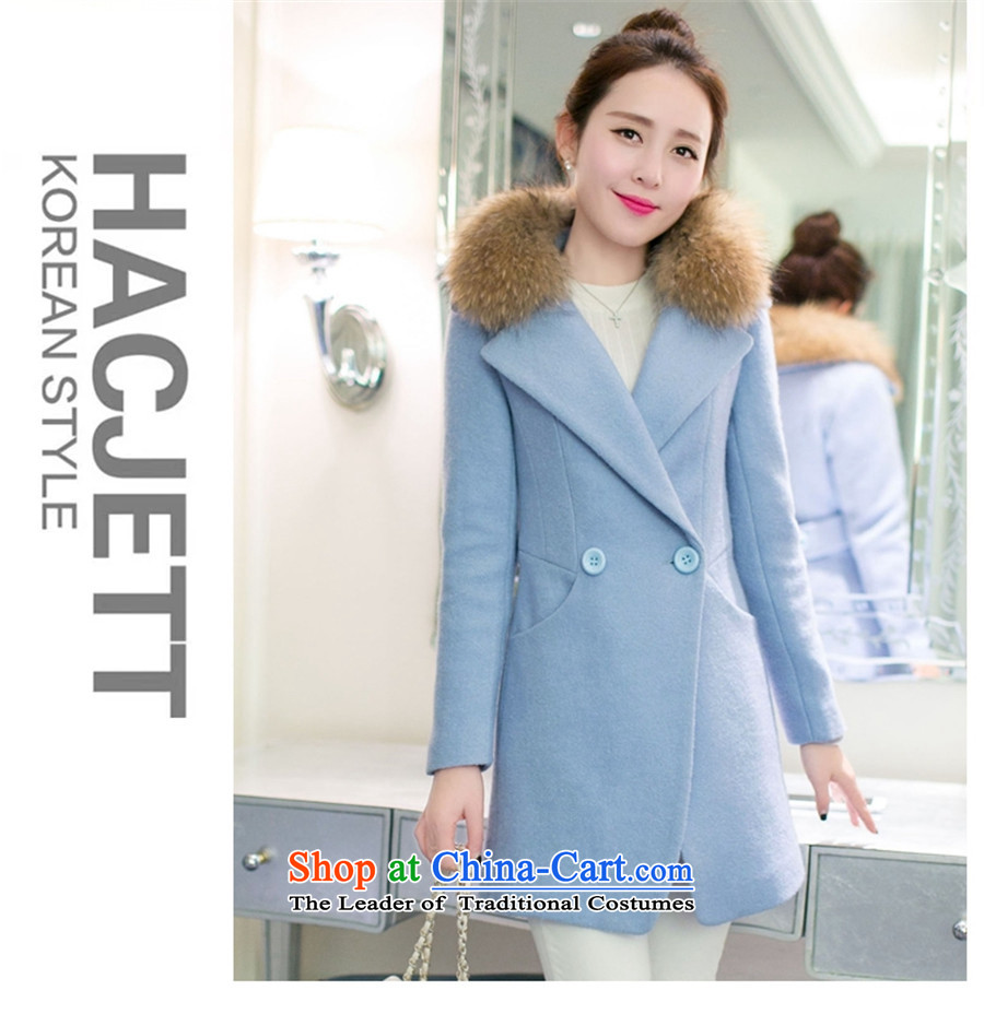 Temperature, Korean students in 2015 girls coats, wool? long hair.?? coats female loose coat large a women's autumn and winter green PREPPY M picture, prices, brand platters! The elections are supplied in the national character of distribution, so action, buy now enjoy more preferential! As soon as possible.