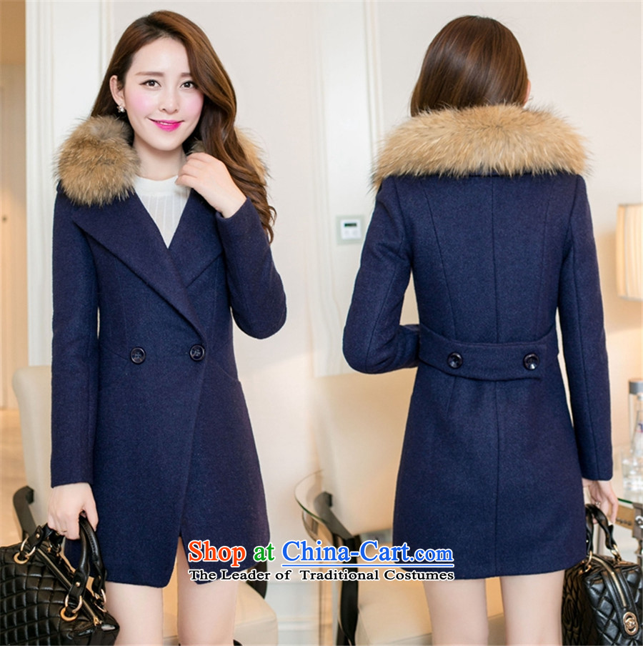 Temperature, Korean students in 2015 girls coats, wool? long hair.?? coats female loose coat large a women's autumn and winter green PREPPY M picture, prices, brand platters! The elections are supplied in the national character of distribution, so action, buy now enjoy more preferential! As soon as possible.