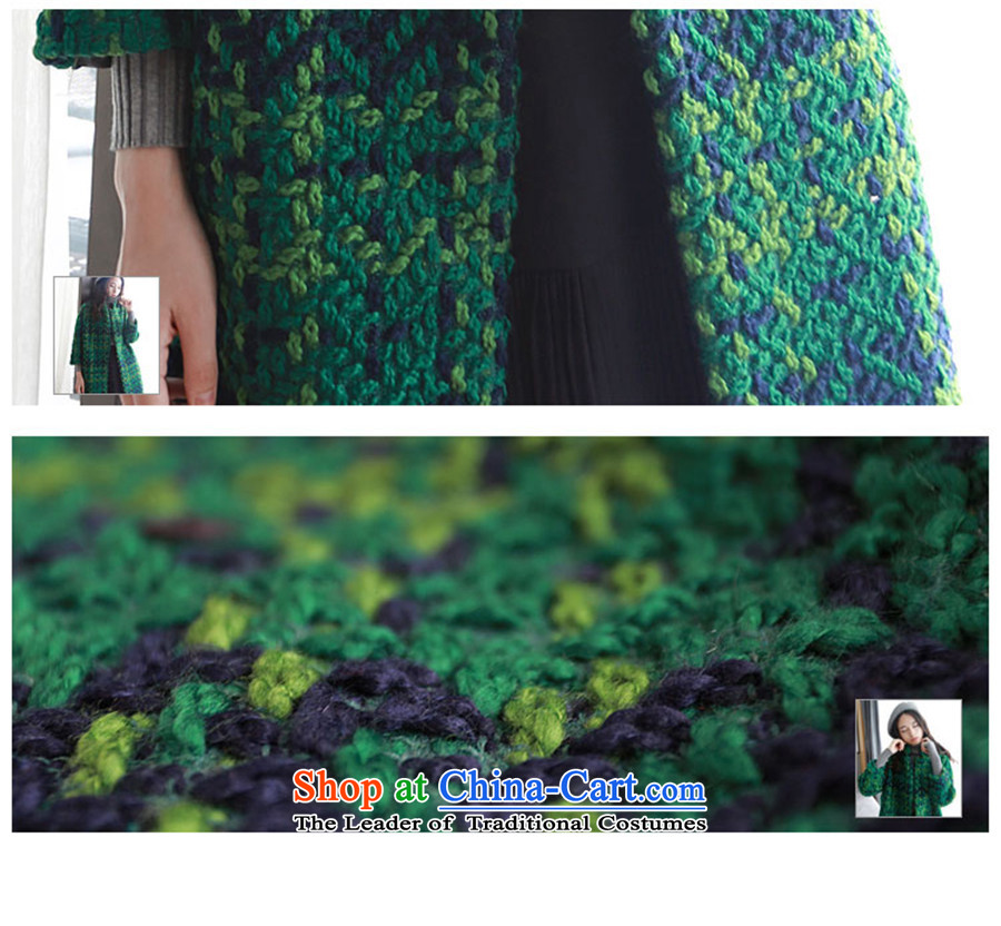 Temperature, Korean students in 2015 girls coats, wool? long hair.?? coats female loose coat large a women's autumn and winter green PREPPY M picture, prices, brand platters! The elections are supplied in the national character of distribution, so action, buy now enjoy more preferential! As soon as possible.