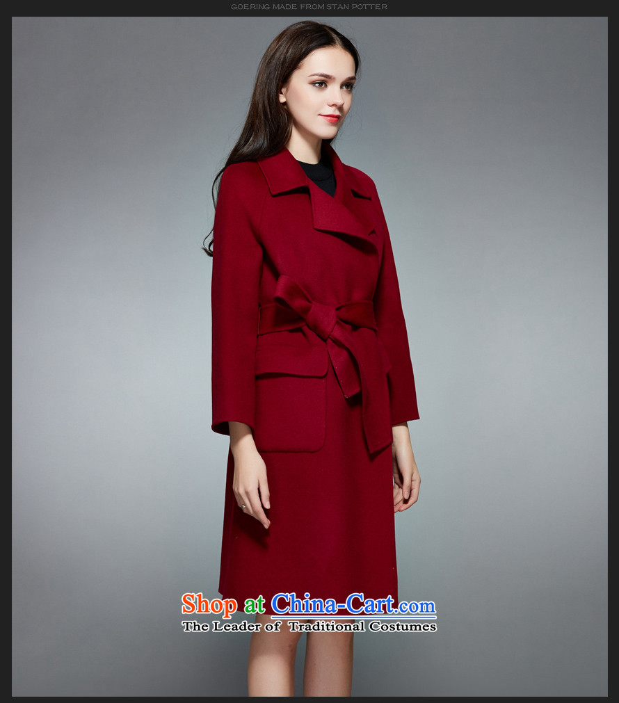The Goring dan 2015 counters synchronization Western gross Stylish coat Sau San? Thin cashmere overcoat RD312 Graphics Magenta XL/105 picture, prices, brand platters! The elections are supplied in the national character of distribution, so action, buy now enjoy more preferential! As soon as possible.