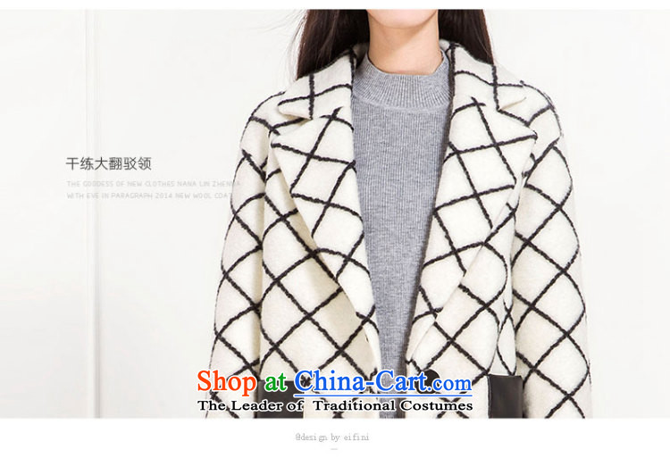 El Boothroyd 2015 winter clothing new products Korean grid? butted long hair)? female 6580957516 Coats the white M picture, prices, brand platters! The elections are supplied in the national character of distribution, so action, buy now enjoy more preferential! As soon as possible.