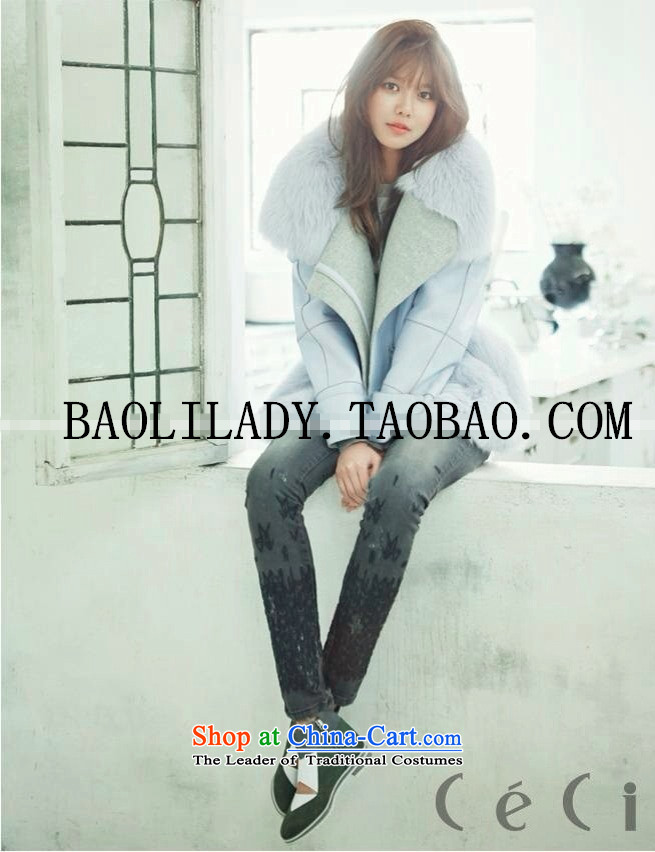 Entities of the United States and Iraq 2015 new Korean version thin fox gross collar short of fur coat, extra thick? overcoat, blue dress S picture, prices, brand platters! The elections are supplied in the national character of distribution, so action, buy now enjoy more preferential! As soon as possible.