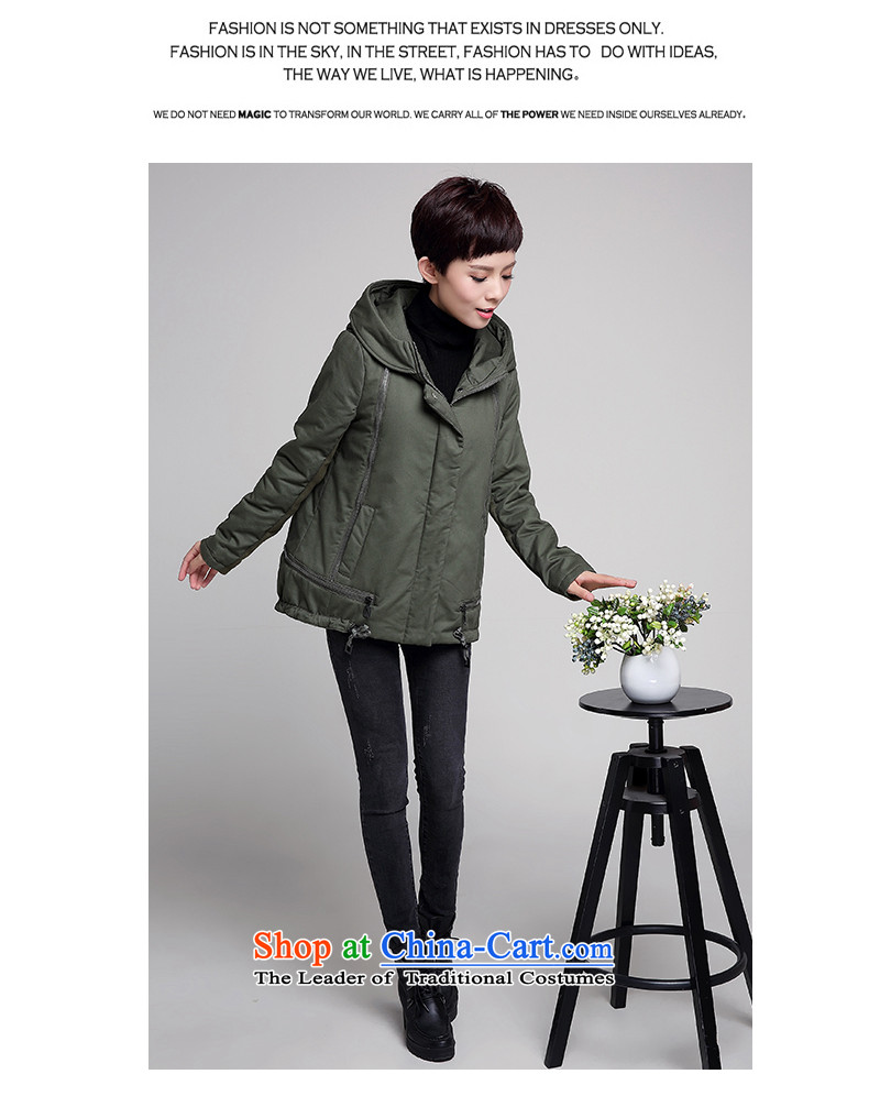 For the people by 2015 Winter New Doi A large relaxd Version field for women, women's blouses cotton Short thick mm) middle-aged moms with winter cotton coat jacket color navy 3XL( recommendations 145-165 catty) Picture, prices, brand platters! The elections are supplied in the national character of distribution, so action, buy now enjoy more preferential! As soon as possible.
