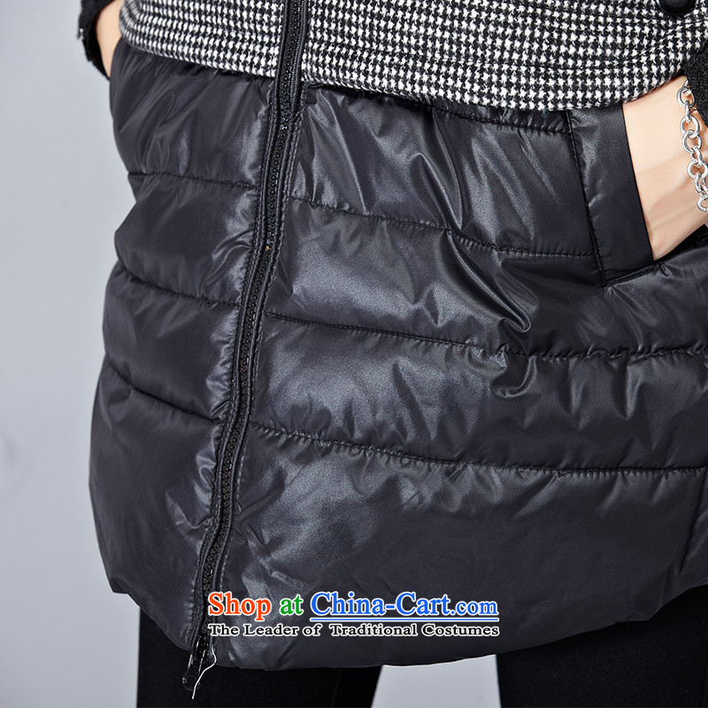 Hee-m to xl female cotton coat jacket, a winter 2015 new product expertise mm thick, Hin thin sister of leisure Korean cotton jacket black 2XL, Ms. Hee-m (XIMI) , , , shopping on the Internet