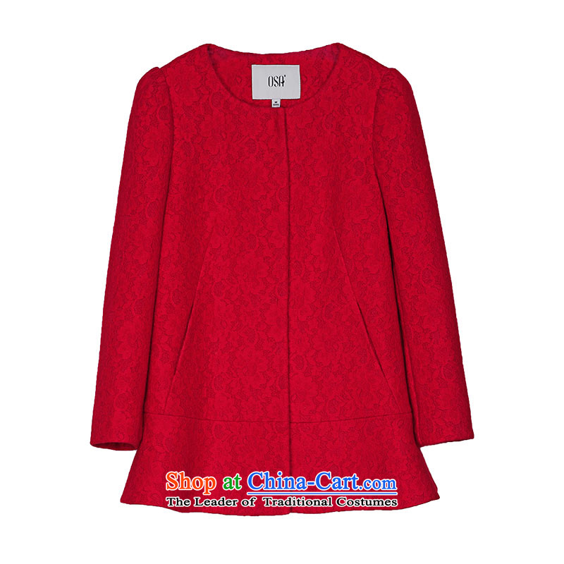 The OSA EURO 2015 Winter New Windsor women really pocket elegant lace jacket SD557003 gross? large red S, Europe (O.SA) , , , shopping on the Internet