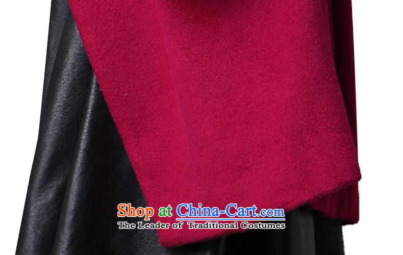Zk Western women 2015 Fall/Winter Collections new aubergine Sau San? In gross jacket long time a wool coat BOURDEAUX S picture, prices, brand platters! The elections are supplied in the national character of distribution, so action, buy now enjoy more preferential! As soon as possible.