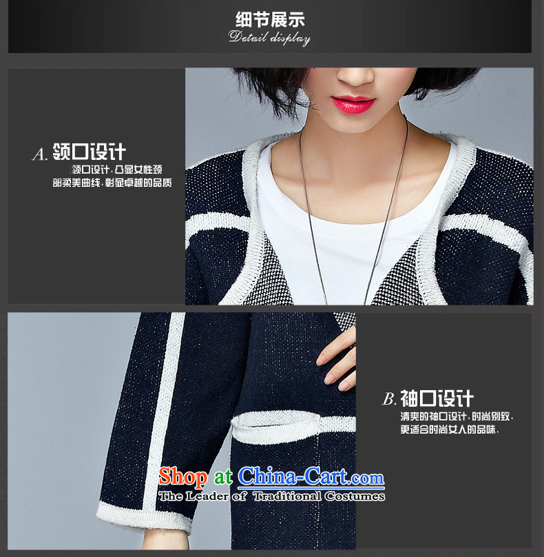 Double Chin Yi Su-large autumn and winter of ladies' knitted shirts coats female thick mm to increase female ZM7600 sweater jacket will gray photo, prices, brand platters! The elections are supplied in the national character of distribution, so action, buy now enjoy more preferential! As soon as possible.