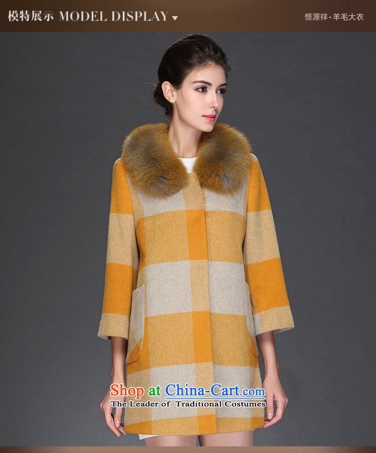 Hengyuan Cheung 2015 autumn and winter woolen coat a jacket compartments in Sau San long, Ms. Gross Gross for 8946 fox? No. 1 coffee 165/88A(L) picture, prices, brand platters! The elections are supplied in the national character of distribution, so action, buy now enjoy more preferential! As soon as possible.