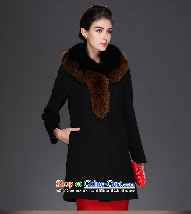 Hengyuan Cheung 2015 autumn and winter coats, wool a medium to long term gross? 