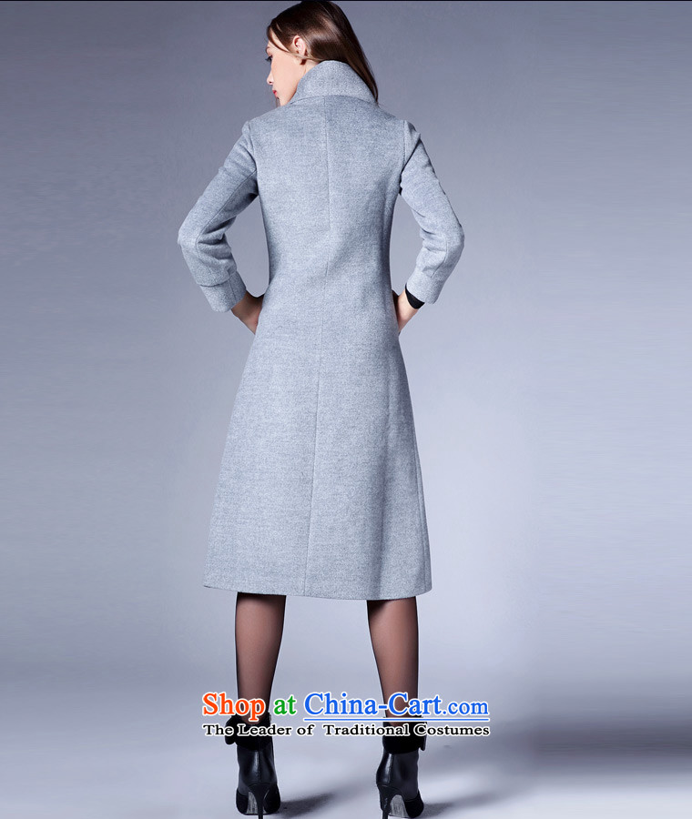 Zk Western women 2015 Fall/Winter Collections New pure colors for gross? jacket scarf female long Sau San a wool coat Gray L picture, prices, brand platters! The elections are supplied in the national character of distribution, so action, buy now enjoy more preferential! As soon as possible.
