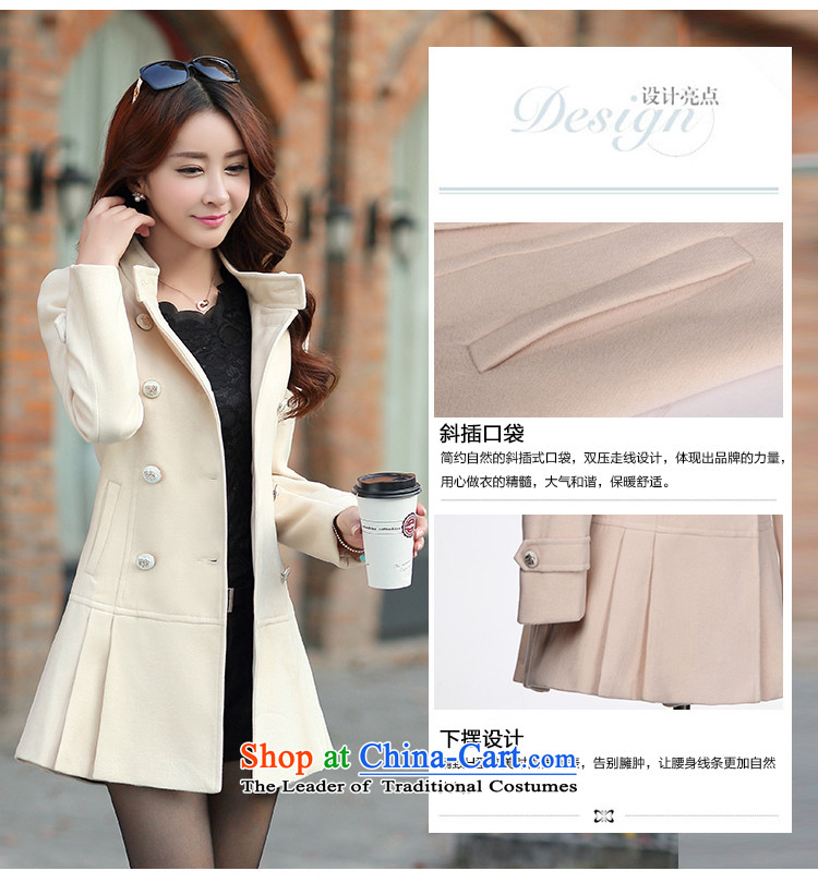 Michelle Gellar of 2015 Fall/Winter Collections new Korean fashion Sau San Mao jacket collar in this long hair? coats female double-coffee XL Photo, prices, brand platters! The elections are supplied in the national character of distribution, so action, buy now enjoy more preferential! As soon as possible.