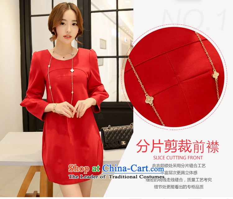 Zui fen 2015 Fall/Winter Collections new fat mm to intensify the elegant graphics thin solid color pocket dresses larger Women 8007 and color 3104 XL Photo, prices, brand platters! The elections are supplied in the national character of distribution, so action, buy now enjoy more preferential! As soon as possible.