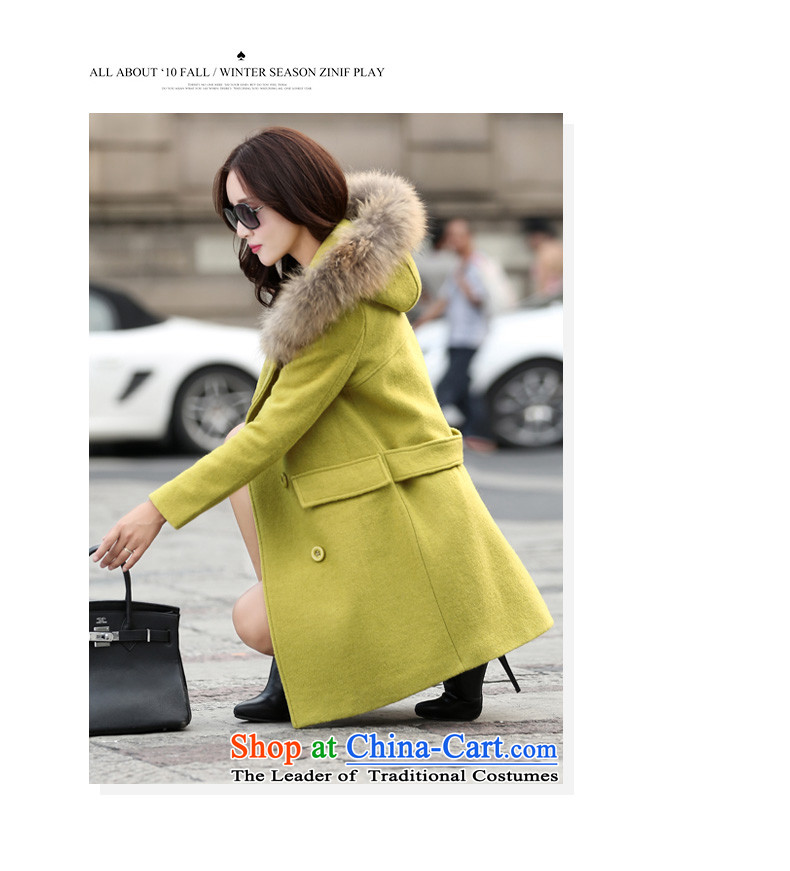 For autumn and winter 2015-heung-new ladies hair? Jacket Korean fashion, double-Nagymaros Case for Video thin temperament. Long hair? overcoat female RED M picture, prices, brand platters! The elections are supplied in the national character of distribution, so action, buy now enjoy more preferential! As soon as possible.