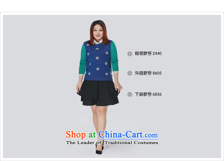 To increase the number msshe women 2015 new autumn and winter jacquard round-neck collar kit and knitwear sweater 8,605 Blue 4XL Photo, prices, brand platters! The elections are supplied in the national character of distribution, so action, buy now enjoy more preferential! As soon as possible.