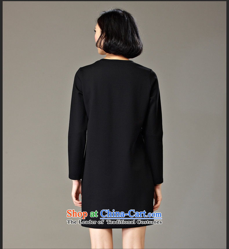 The Eternal Soo-XL women's dresses 2015 MM thick larger Fall/Winter Collections new thick sister thick plus is 200 catties video thin black skirt suits winter 4XL Photo, prices, brand platters! The elections are supplied in the national character of distribution, so action, buy now enjoy more preferential! As soon as possible.